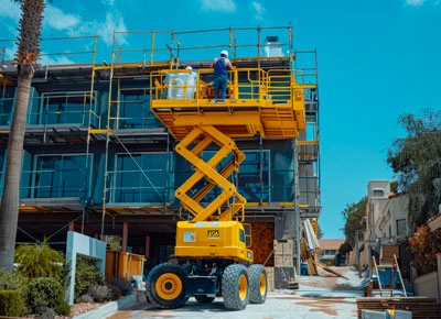 Eventos e Decoração — locação de plataforma elevatória