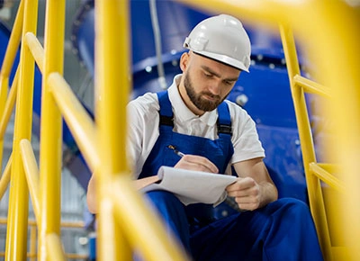 Técnicos de manutenção e inspeção